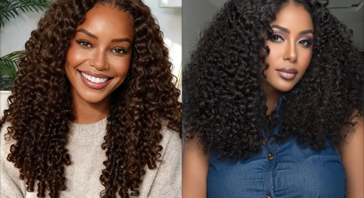OQ Hair Burmese Curly V Part Wig & Burmese Curly Half Wig Looks in 2026